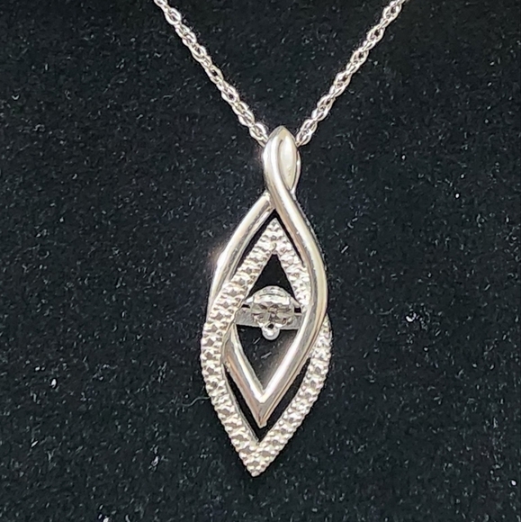 Kay Unstoppable Love Diamond Accents Pendant Necklace in Sterling Silver - Picture 8 of 12